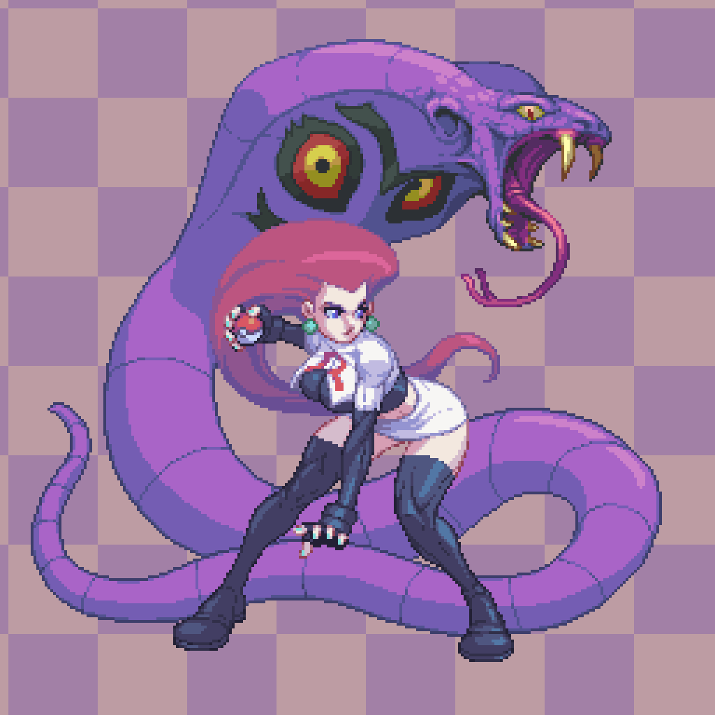 Jessie loop 2024 pixel art